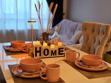 La Thea Residence PUCHONG Fully Furnish Pangsapuri Alpinia LRT RENT