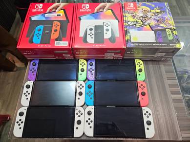 Nintendo Switch Oled (Like New) - Fullset