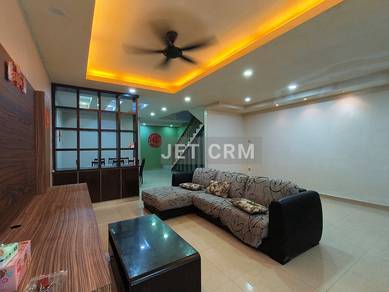 good condition double storey house at meru near pasar malam thursday