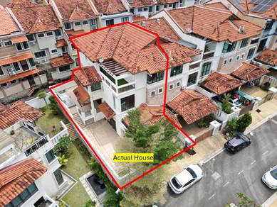 CORNER LOT & RENOVATED | Superlink House, Taman Bukit Prima, The Peak