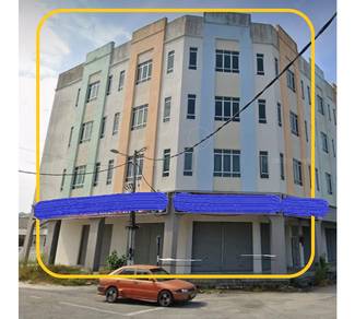 Rumah kedai 4 tingkat freehold untuk dijual – lokasi strategik!