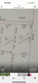 Rumah lama 157.50 meter = 1695 ft Belakang airport