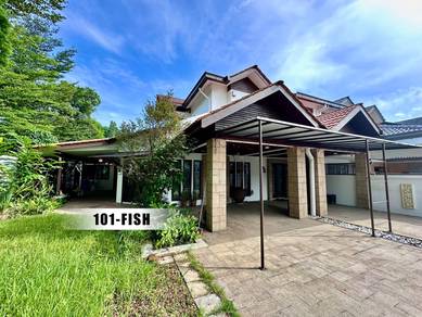 Balinese Style Renovation Corner House! Kota Kemuning Anggerik Liparis