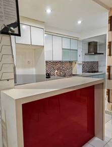 Setia Impian 3 Endlot with 4 aircond, kitchen cabinet