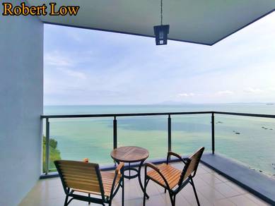 Corner Unit : ISLAND RESORT - Full Seaview - 1250sf - Fully Furnished