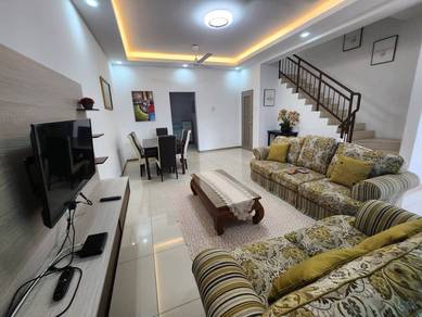 [Open Facing,Reno & Fully Furnish] 2 Storey Saujana Perdana, Sg Buloh
