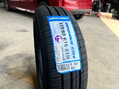 Tayar Baru 175 60 15 Toyo Proxes Cr1 2025