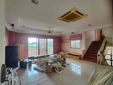 3 STOREY SEMI-D TAMAN CHERAS UTAMA, Actual, Freehold, EXTRA BIG LAND