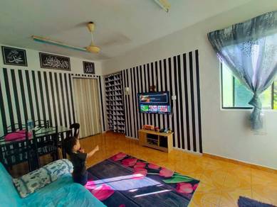 Boleh Full Loan - Taman Ketiau Apartment Putatan (3 Bilik) - 634 sqf