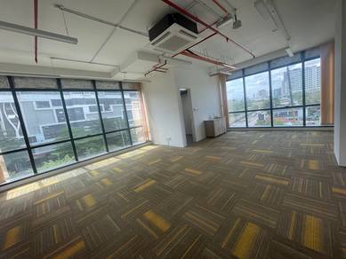 SOUTH BANK OFFICE OLD KLANG ROAD, Actual, P/Furnished, Move In Ready