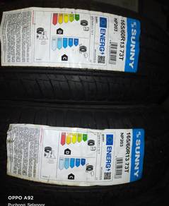 New Tyre 165 60 13 Sunny NP203 year 2024