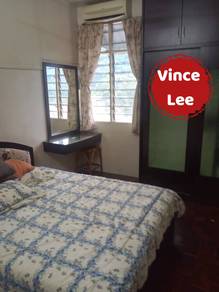 Fully Furnished Paya Terubong Flat in Sun Moon City, Low Flr 2 bedroom