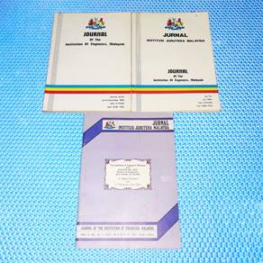 Vintage 80s Jurnal Institusi Jurutera Malaysia