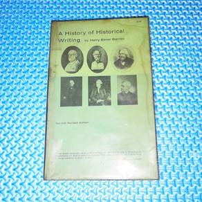 Vintage 1963 A History Of Historical Writing