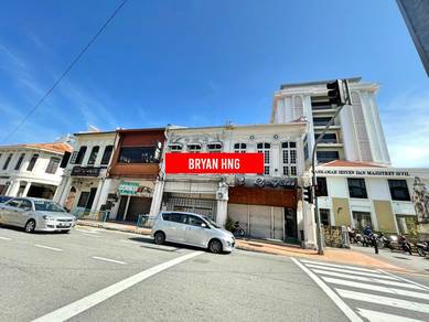 2.5 Storey Shop Lot At Lebuh Light Facing Main Road Green Hall