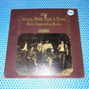 Vinyl LP Crosby Stills Nash & Young - Deja Vu 1981