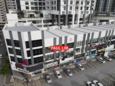 SHOP LOT SALE At PROMENADE FACING MAIN ROAD 4 STOREY SELL WITH TENANCY