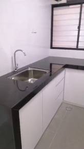 Kl traders square , 842sf , 3r2b , p/furnished , jalan gombak , setapa