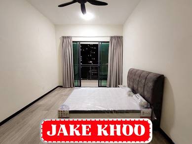 Best Rent !! Iconic Skies, 2cp, 1598sqft, High Floor, Full Furnish