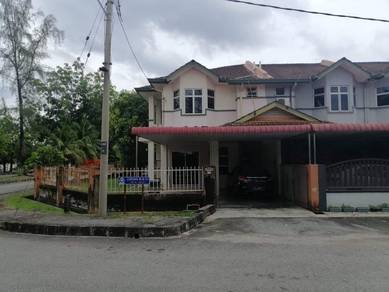 CORNER LOT LUAS🔥GATED❗HOT AREA✅FULLOAN⚡3🛏️3🛁, Bandar Laguna Merbok