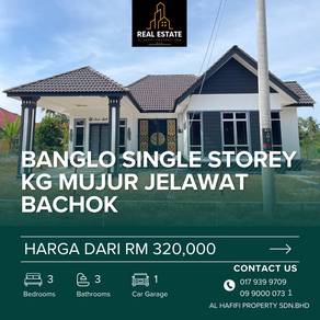 Banglo setingkat jelawat hampir siap