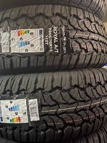 265 70 15 Royal Black  AT 112T Year 2025