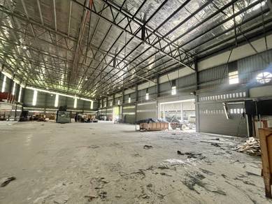 [CORNER] Facing Silk 1.5 Storey Semi Detached Factory Cheras Balakong