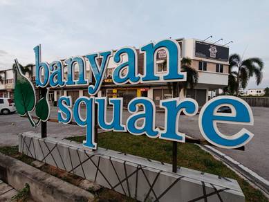 GROUND FLOOR Shoplot Banyan Square Bukit Banyan For Rent