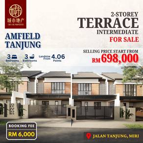 Double Storey Terrace House, Amfield Tanjung Miri