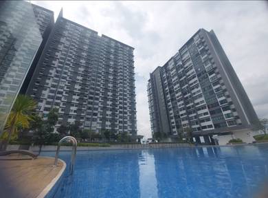 Partial furnished condo Kiara Plaza Semenyih Selangor