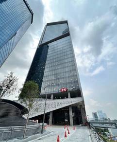 Rent Office Menara IQ, HSBC TRX 6698sf MSC MRT Besides Exchange 106