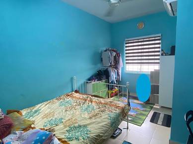 Taman Puteri Wangsa, double storey terrace house, open facing, reno