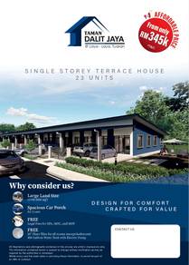 Tuaran Rumah Teres 1 tingkat Baru dijual New Landed House for Sale