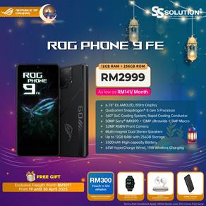 [NEW] Asus ROG Phone 9 FE 5G (12+256GB) Ori MY Set