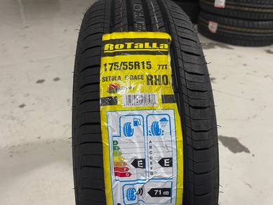 Tayar baru 175 55 15 Rotalla setula E Race 2024