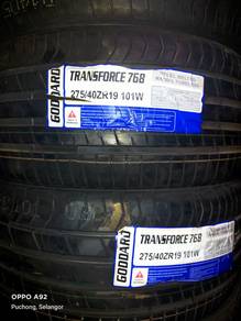 New tyre 275 40 19 Goddard Transforce768 year 2024