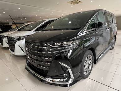 NEW CAR READY STOCK 2024 Toyota ALPHARD 2.5 Z