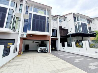 CHEAPEST FREEHOLD 3 Storey Superlink Maple Terrace Denai Alam for Sale