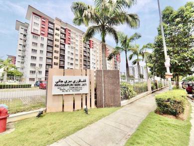 [💥Seri Jati Apartment Setia Alam 3R2B 818SF Full Loan Cash Back💥]