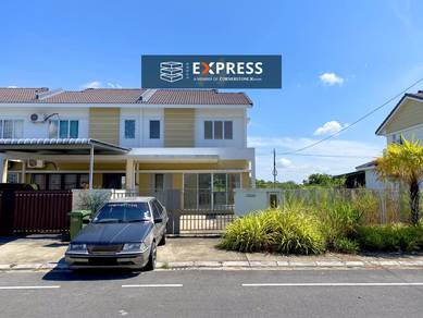 Double Storey Terrace Corner at Milea Residences, Miri