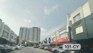 Facing Mainroad Crowded Area 23x80 Bandar Botanic 2 Storey Shop Endlot
