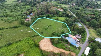 CL Land | 4.1 acres | Flat Land | Padawan Biau | Papar |