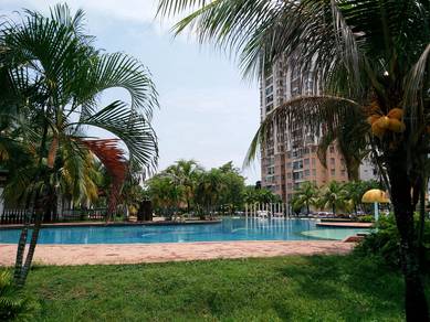 Perabot Penuh Kondominium Mutiara - Master Room Aircond