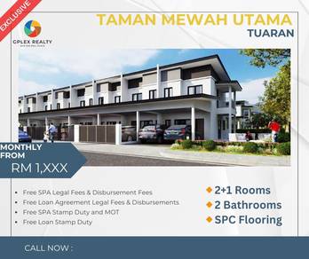 New-Terraced-House-for-sale-Tuaran-Sabah