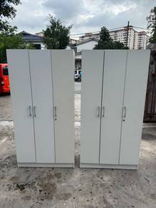 3x6ft 3 Door Wardrobe Almari Baju Cupboard