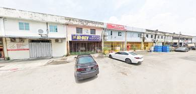 Facing Open 34x100 Sungai Keladi Port Klang 1.5 Storey Link Factory