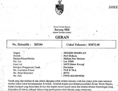 Agricultural-Land-for-sale-Lukut-Negeri-Sembilan