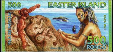 Easter Island South Pacific 500 Rongo 2012