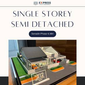 Brand New Single Storey Semi Detached at Kan Jia Garden 12, Senadin