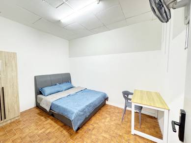 【New Renovated】Jalan Pedada Aircon Room at Taman Melodies, Johor Bahru